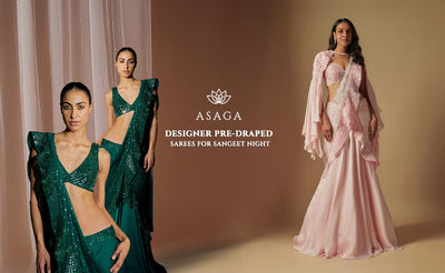 Top 10 Pre-Draped Sarees That Are Perfect for Sangeet Nights