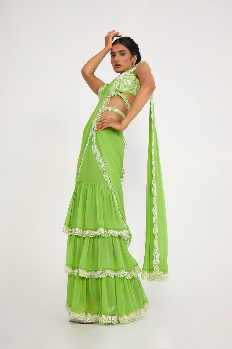 Stella Pre draped Saree