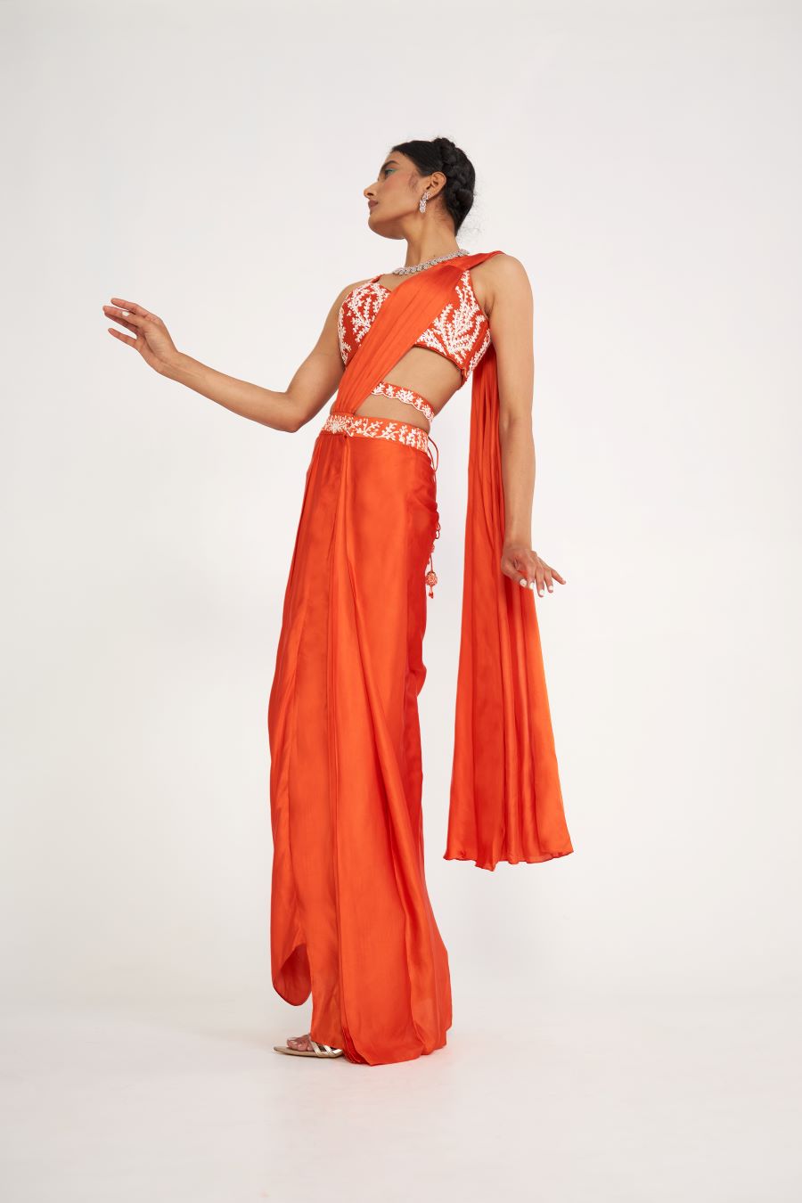Lune Pre draped Saree