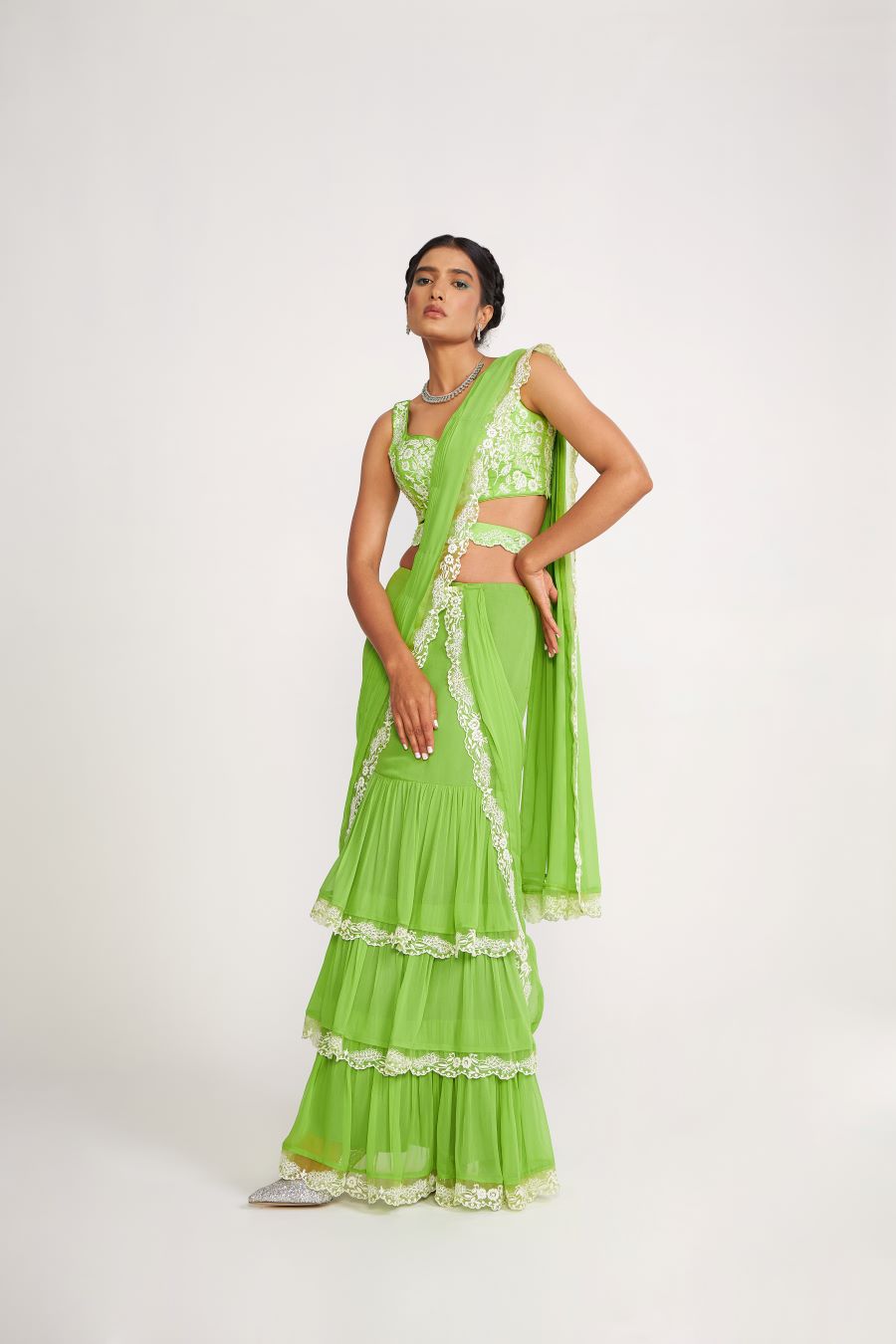 Lucy Pre Draped Saree