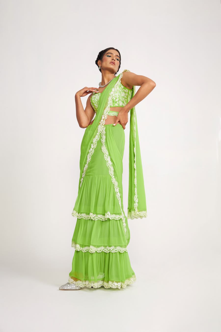 Lucy Pre Draped Saree