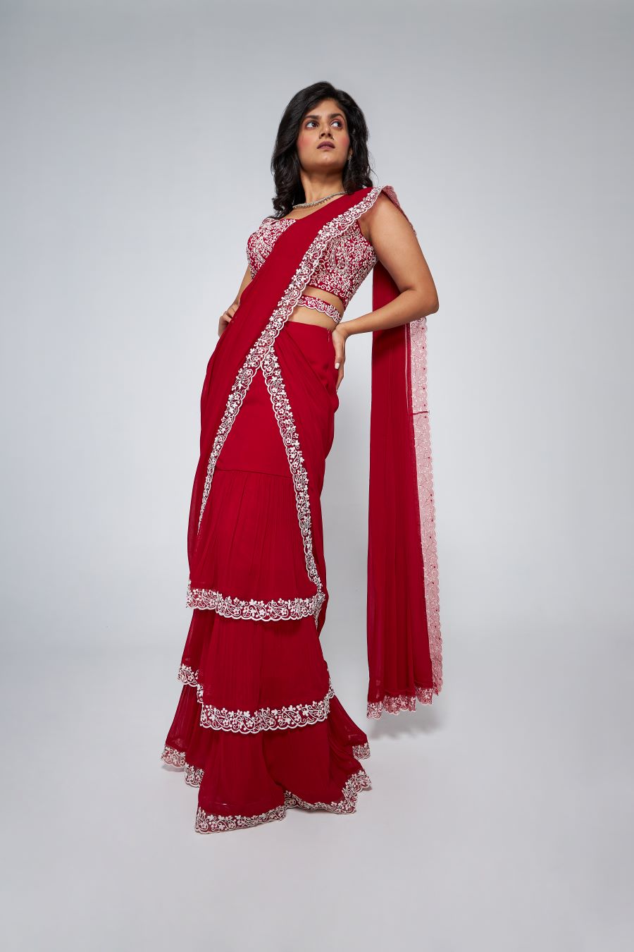 Keva Pre Draped Saree