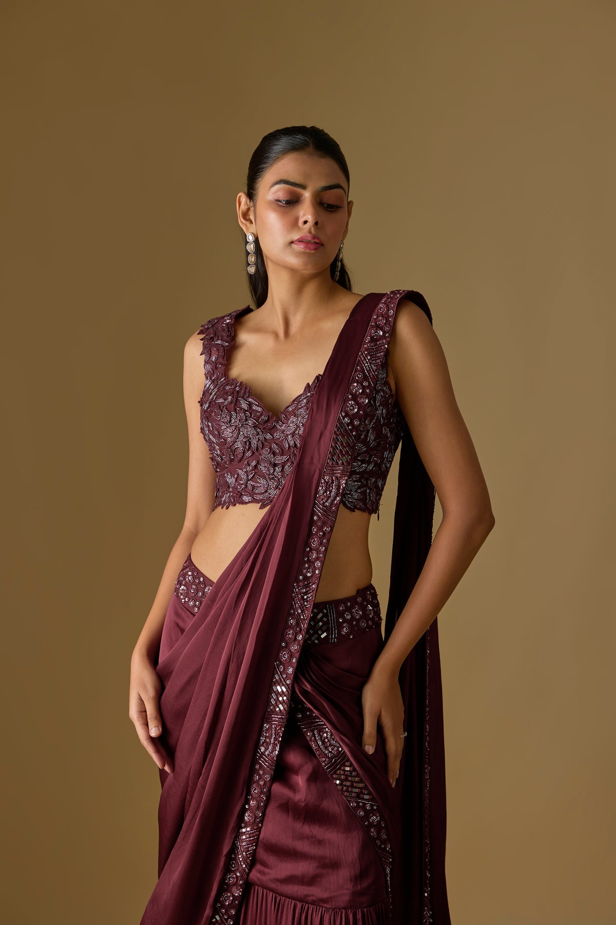 Baylin Drape Saree