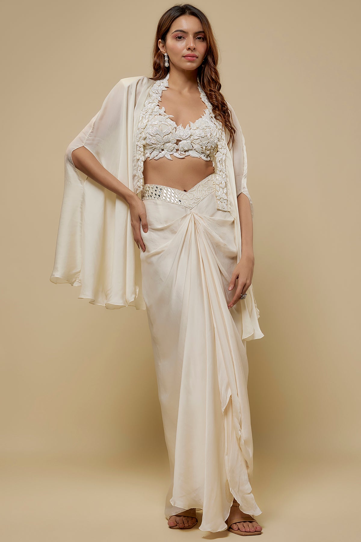 FINCH DRAPE SKIRT SET