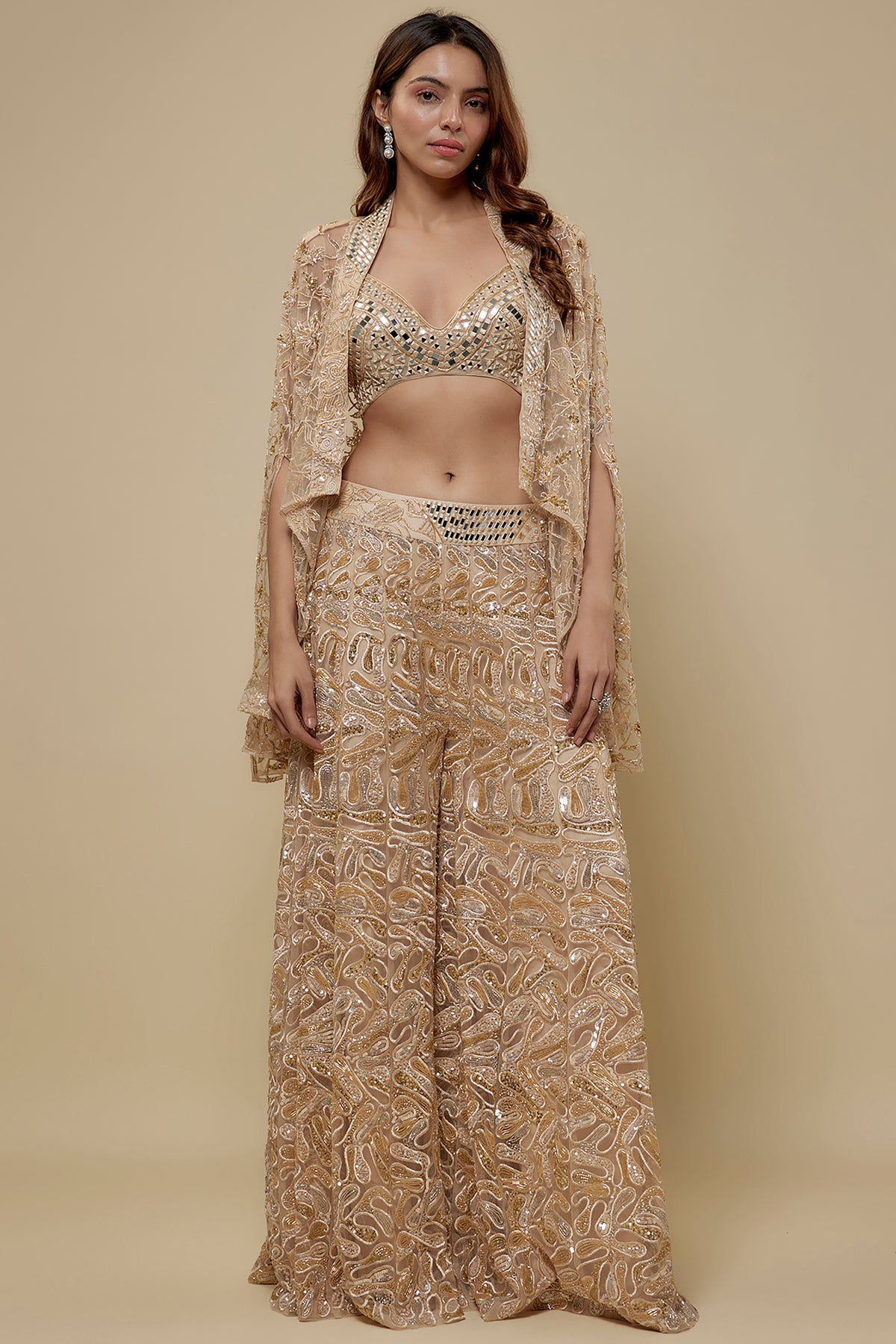COUTURE SHARARA SET