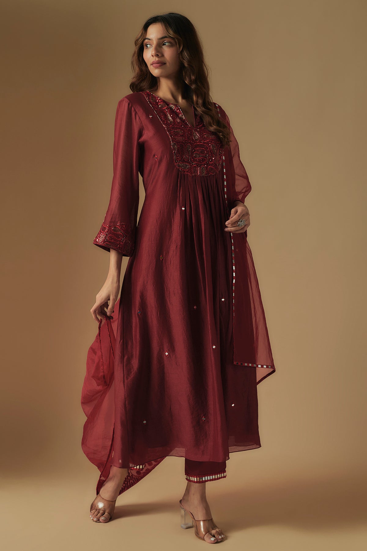 Flash Anarkali Kurta Set