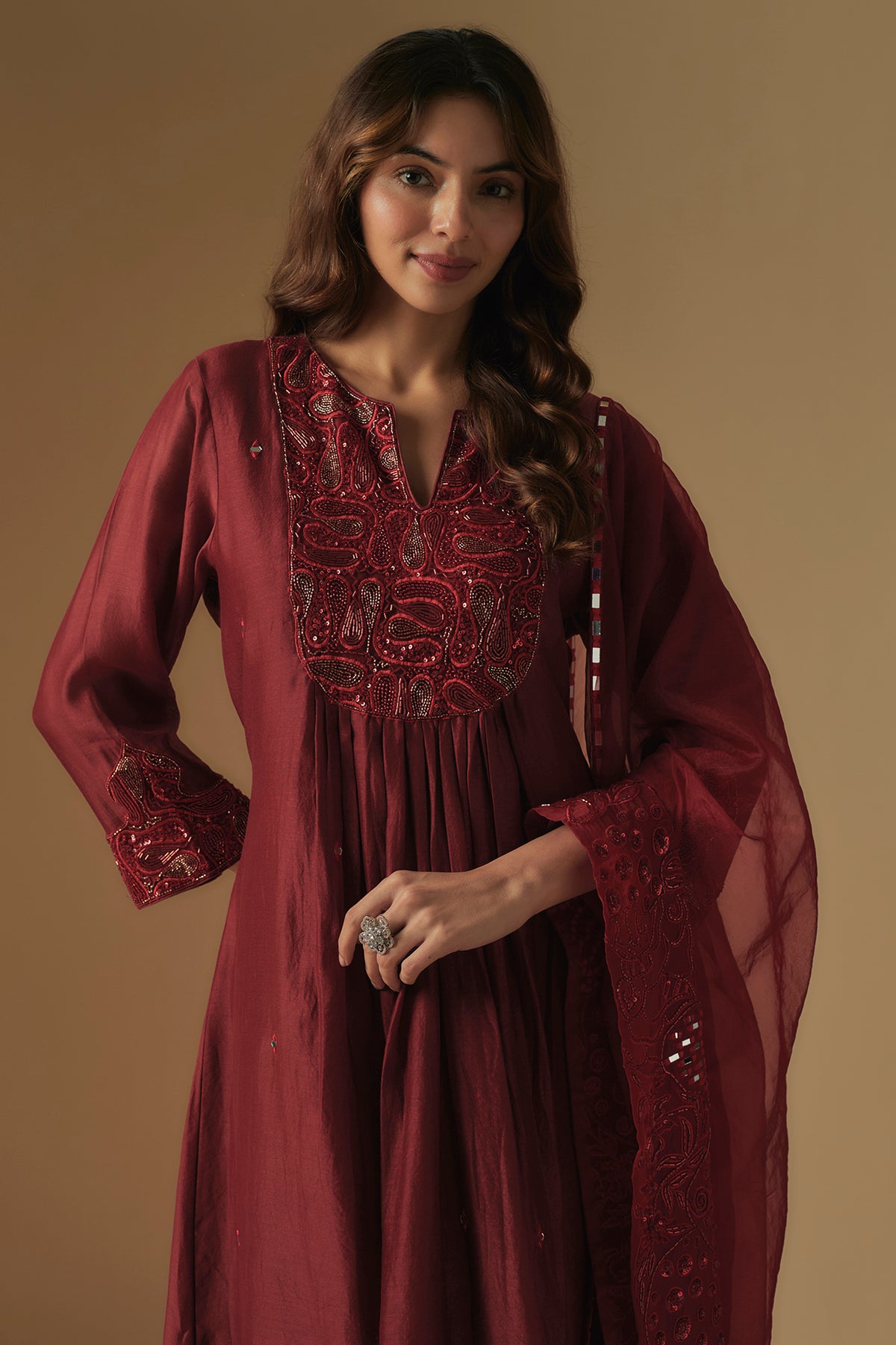 Flash Anarkali Kurta Set