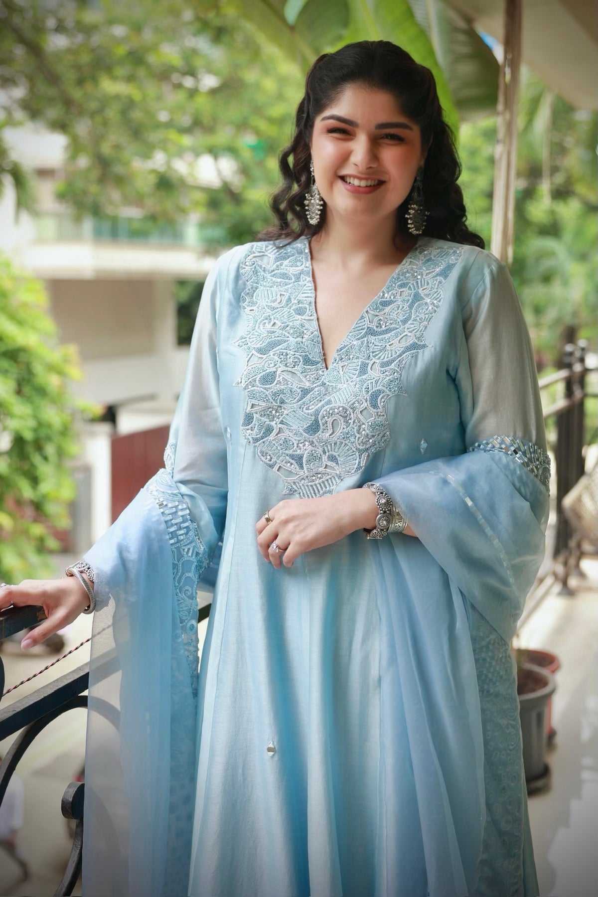 Aven Anarkali Set