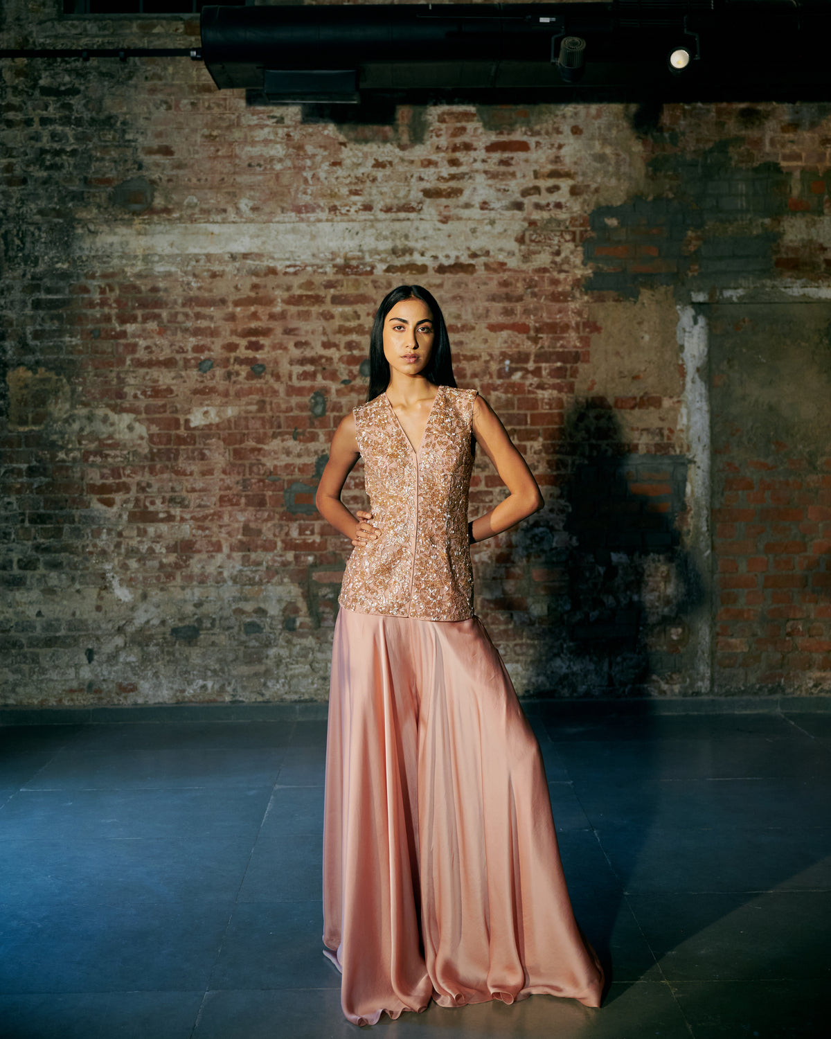 Mist Sharara Set