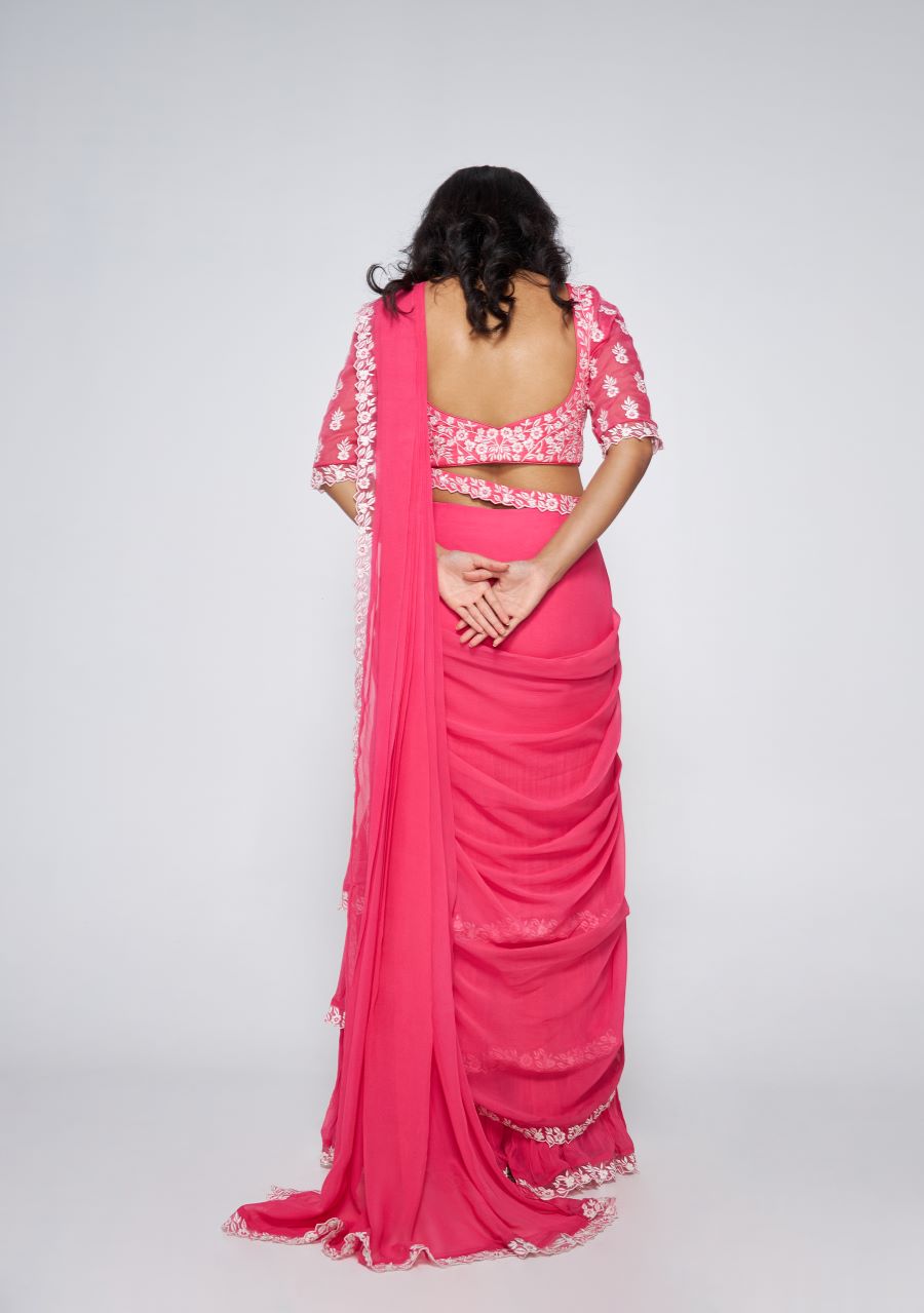 Jolie Pre Draped Saree