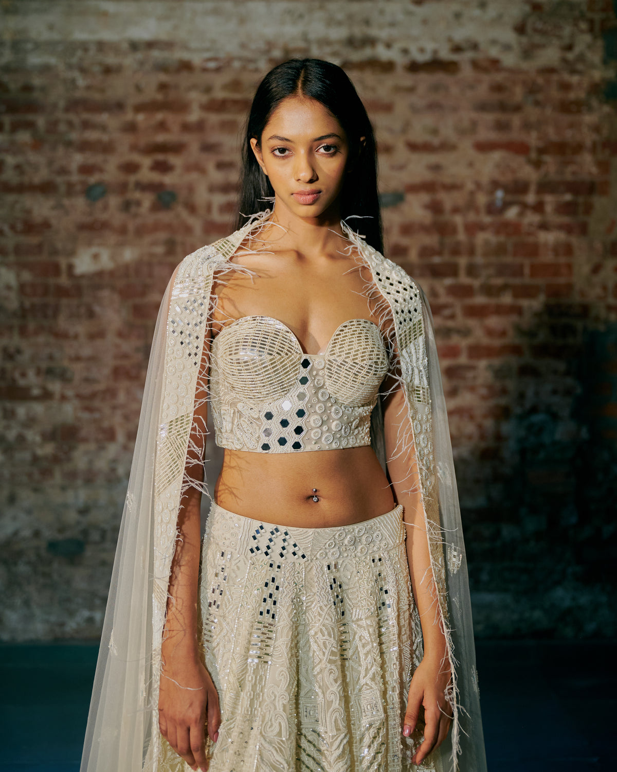 Swirl Lehenga