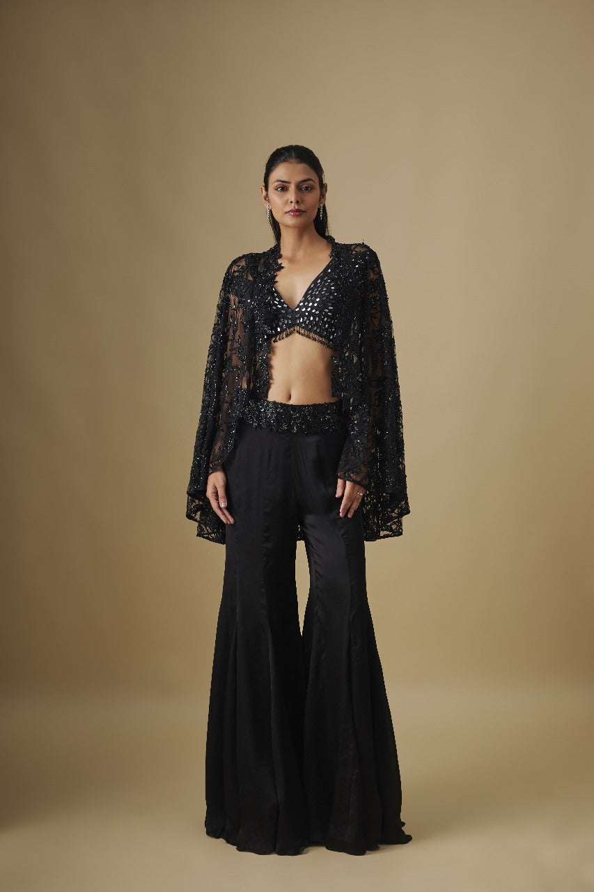 CORAL SHARARA SET