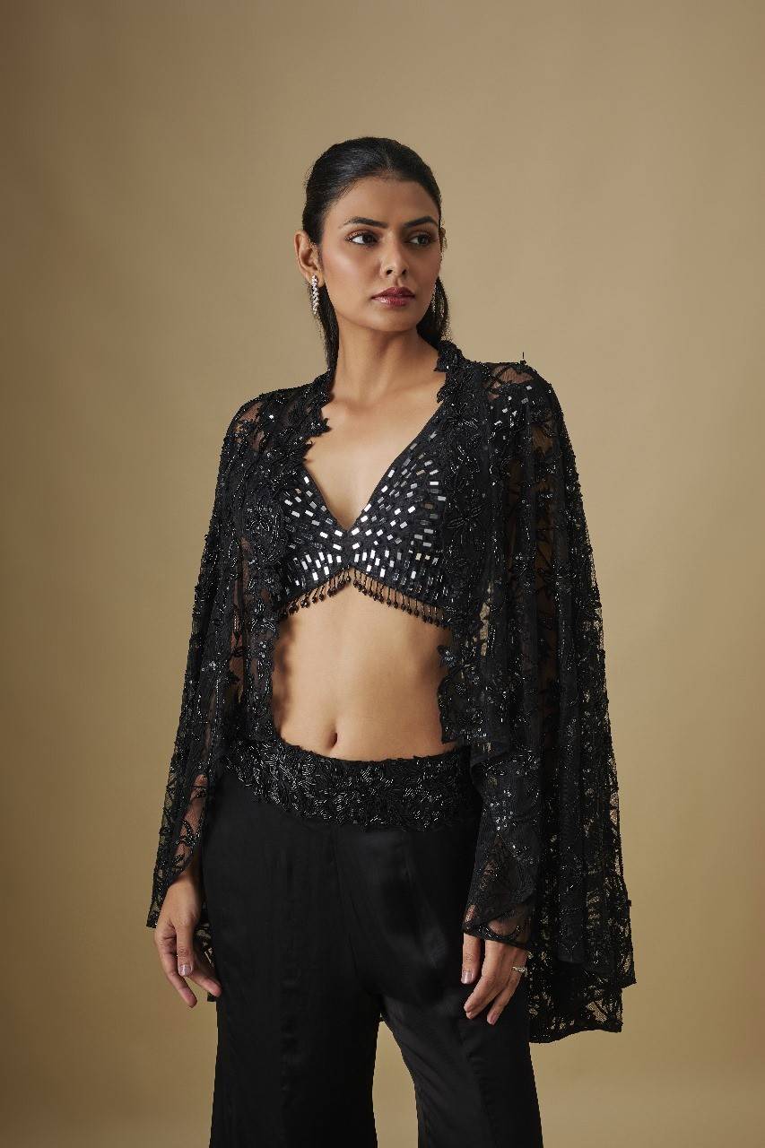 CORAL SHARARA SET
