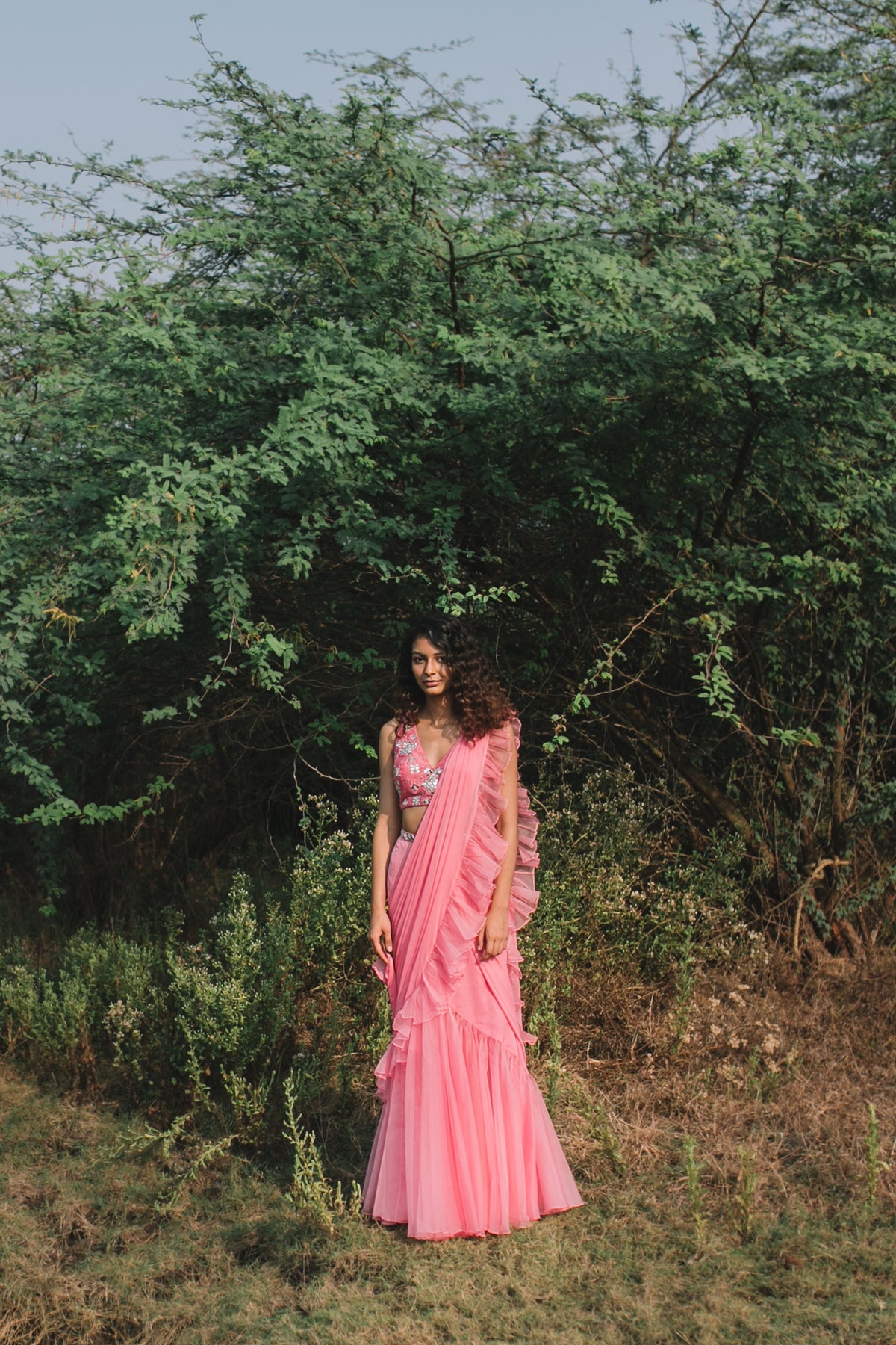 Gul-Rez Pre Draped Saree