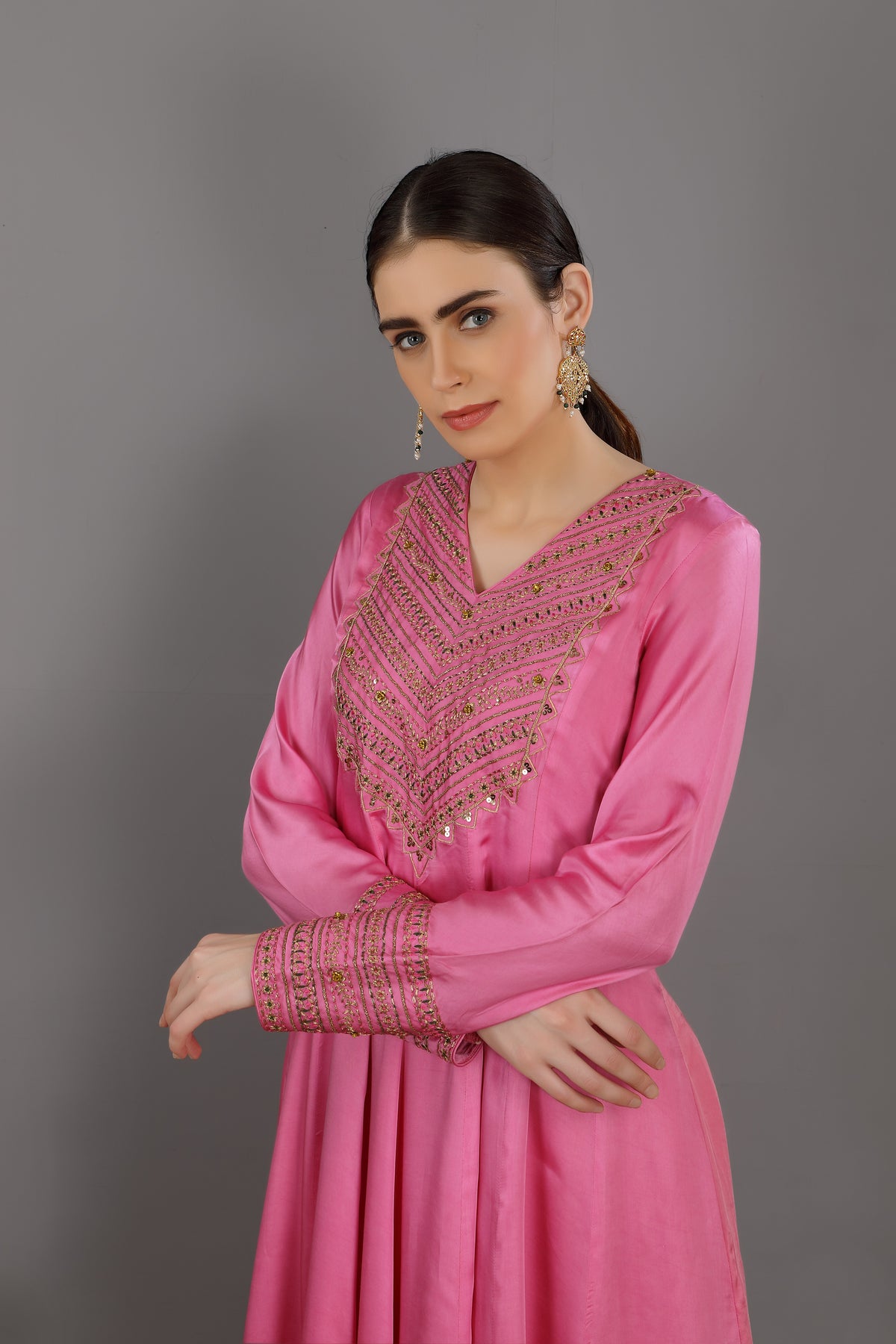 Faiza Anarkali Kurta Set