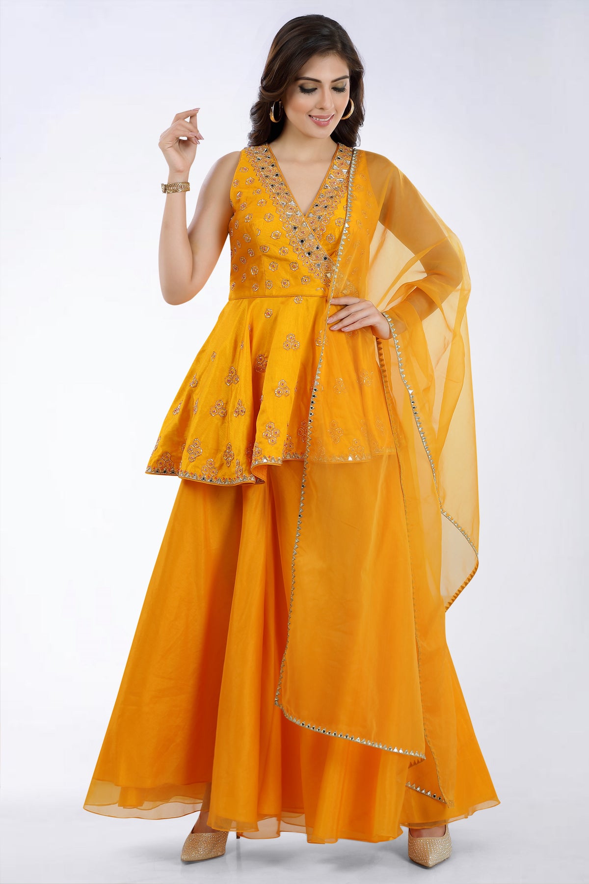Fazeen Sharara Set