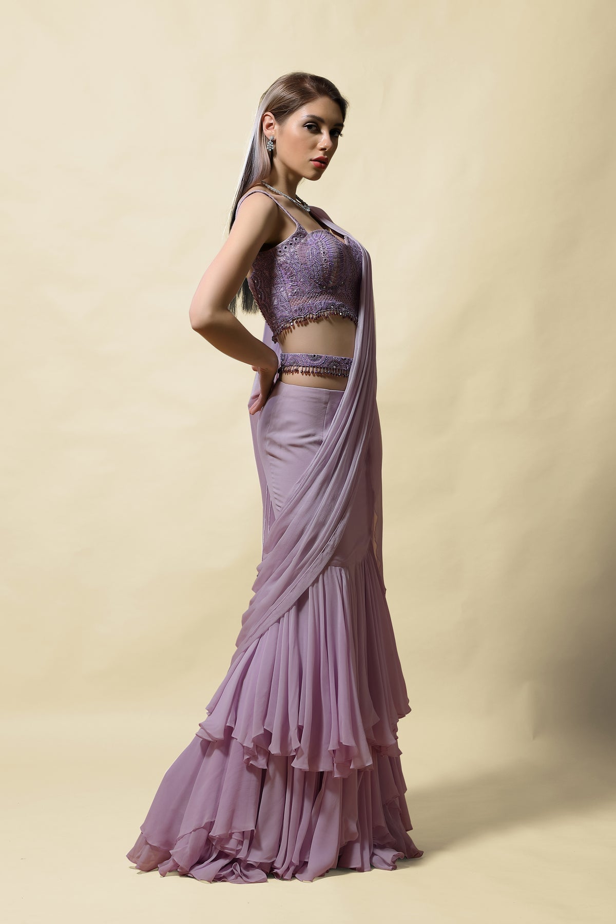 Radha Pre Draped Saree