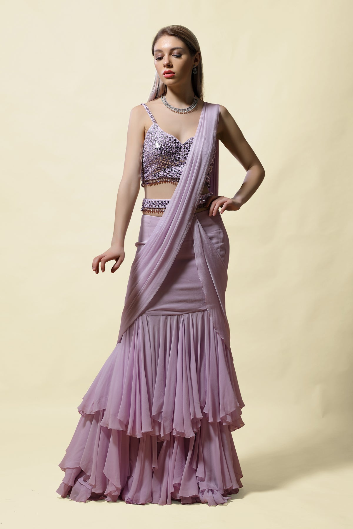Rasika Pre Draped Saree