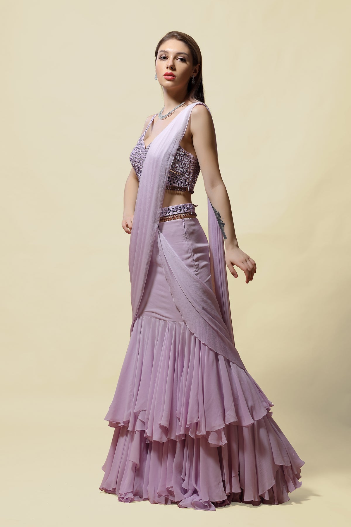 Rasika Pre Draped Saree