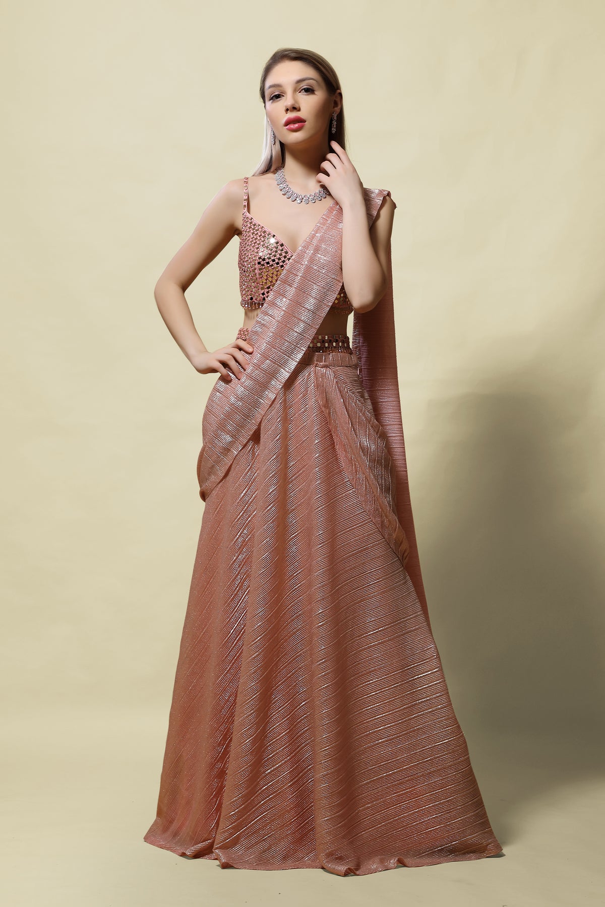 Bhakti Pre Draped Saree