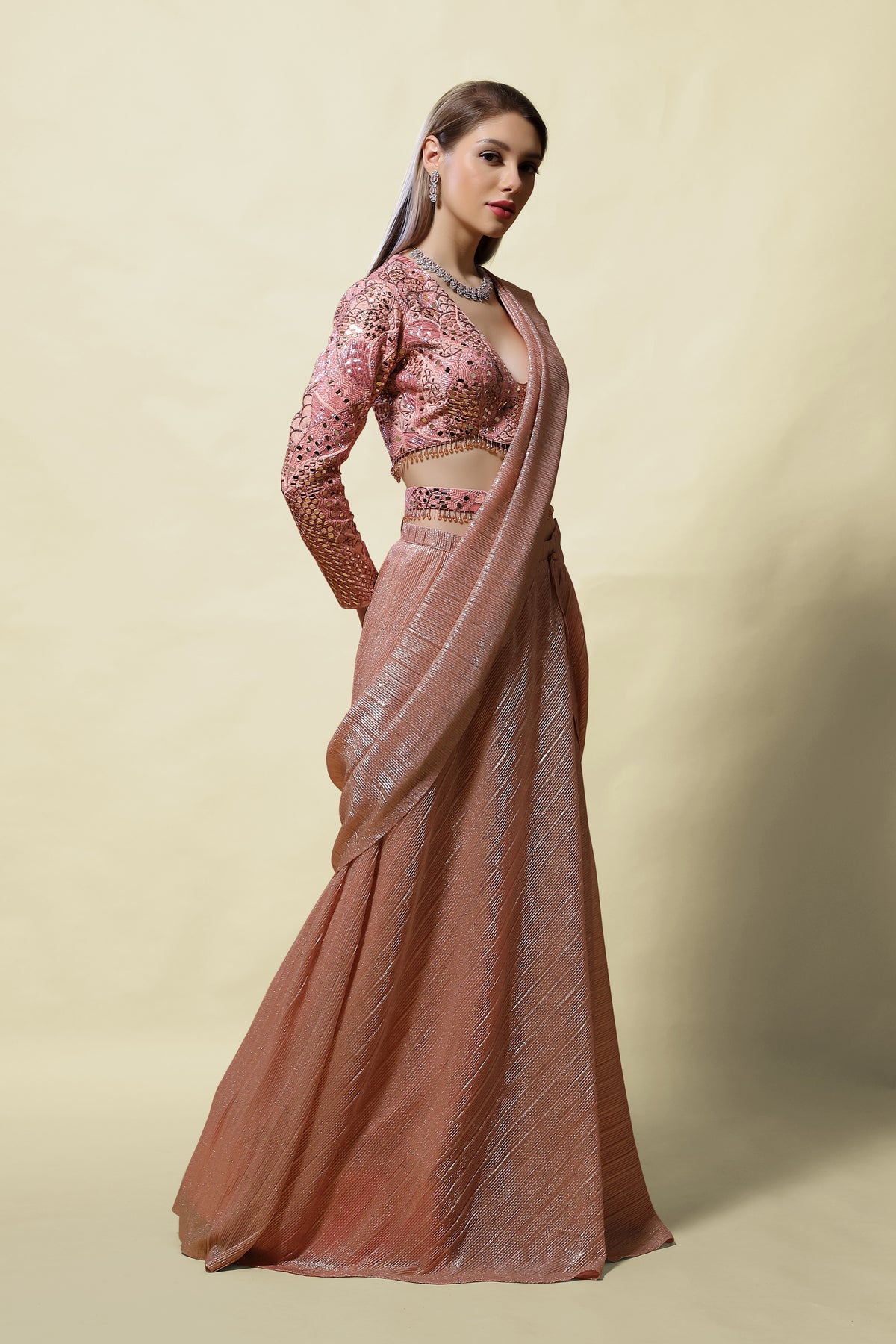 Gehini Pre Draped Saree