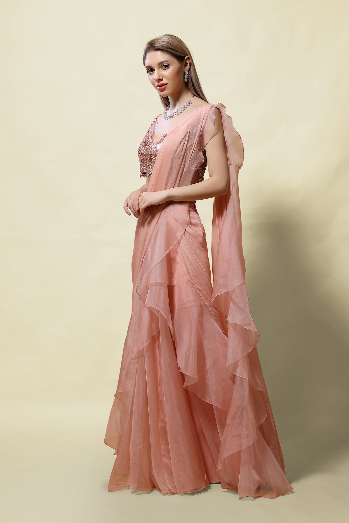 Srisa Pre Draped Saree