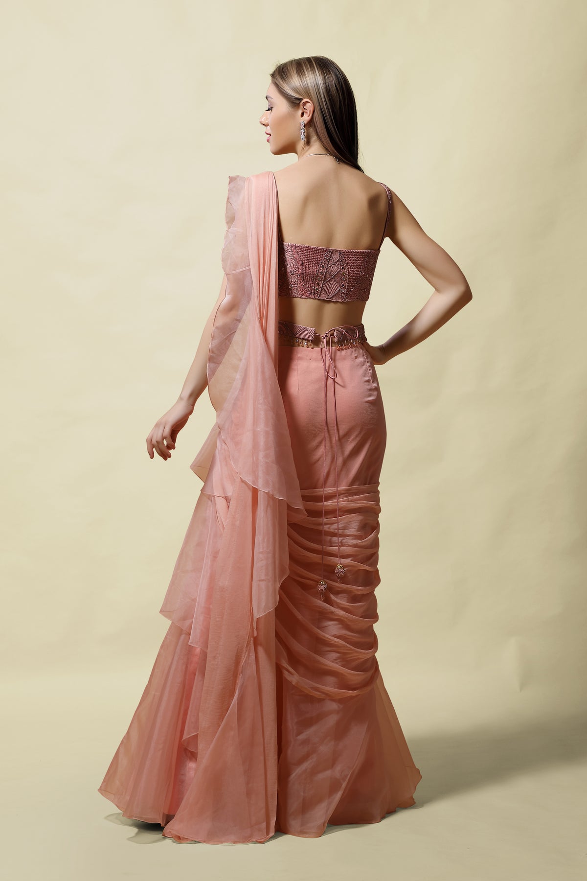 Isvari Pre Draped Saree